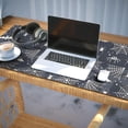 thumbnail image 3 of Long Mouse Pads for Desk,Halloween Spider Webs Bats and Spiders Desk Mats on Top Of Desks, Desk Mouse Pad Extra Large with 3mm Non-Slip Base and Stitched Edge for Gaming,Work,Home 35.4"x15.7", 3 of 5