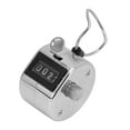 thumbnail image 1 of Contador de clic manual de 4 dígitos con letras claras y preciso con carcasa metálica para inventario de mercancías en filas de personas., 1 of 14
