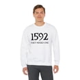 thumbnail image 5 of Gildan 18000 1592 They Missed One Sweatshirt, European Witch Trials, 5 of 7