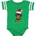 thumbnail image 3 of Inktastic Christmas Dachshund Dog Santa Boys or Girls Baby Bodysuit, 3 of 5