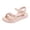 Pink, variant on Gunia Sandals For Kids Girls Children Shoes Summer Flower Fashion Little Soft Sole Princess Shoes 3-12 Years