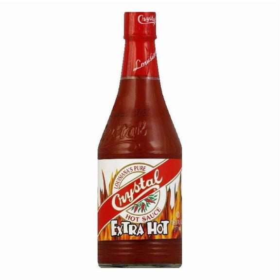 Louisiana Crystal Hot Sauce, Extra Hot, 6 oz