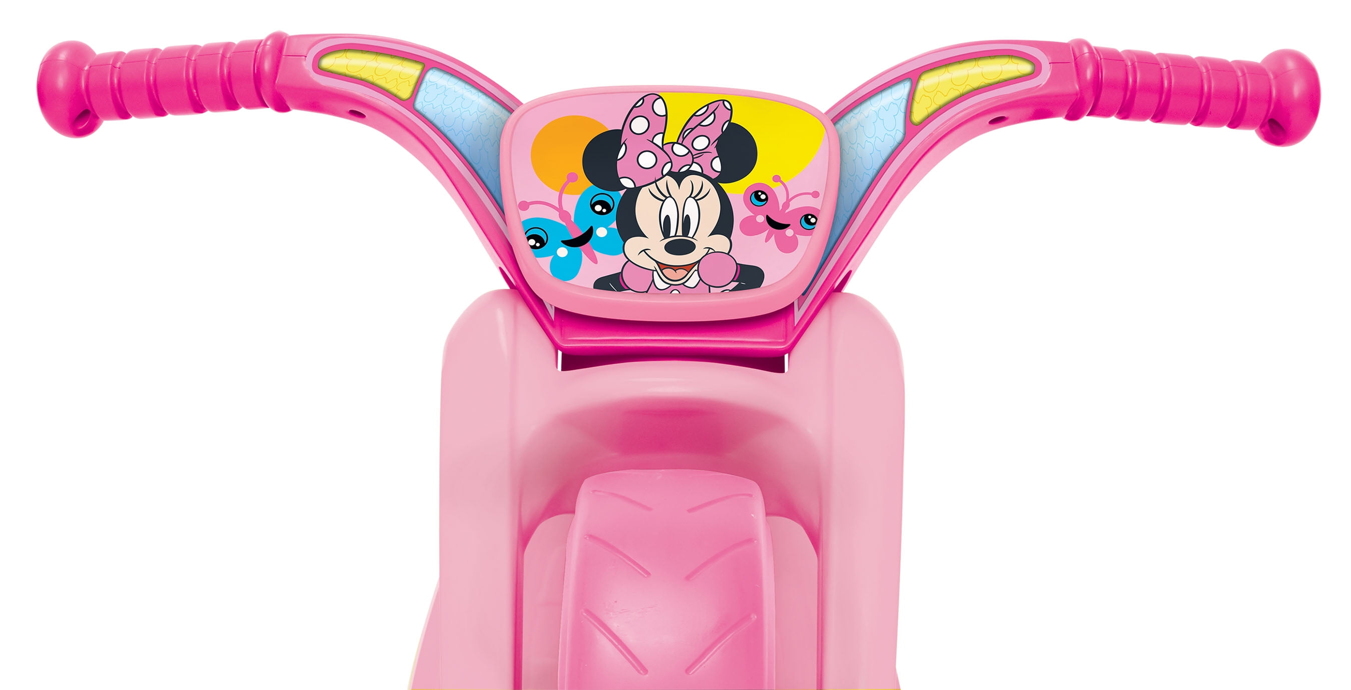 disney's minnie mouse racing trike from huffy