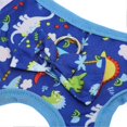 thumbnail image 2 of Cat Vest Harnesses and Leash Cartoon Dinosaur Pattern Breathable Cat Walking Vest with Strips for Small Animals L, 2 of 2