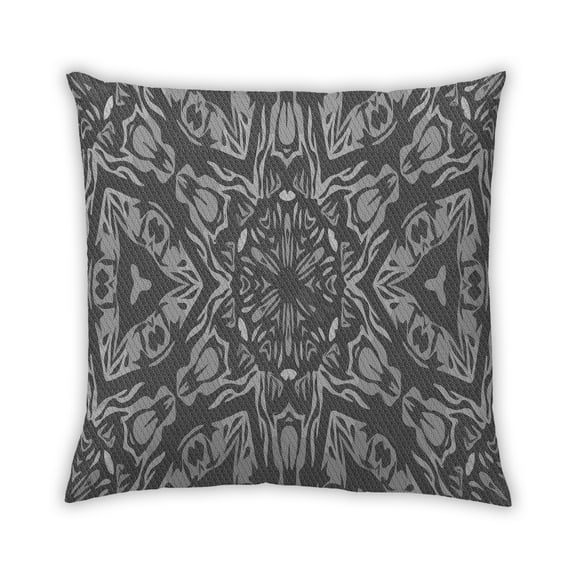 Ahgly Company Outdoor Square Contemporary Throw Pillow, 18 inch by 18 inch