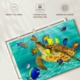 thumbnail image 6 of Elephant Stock Kiss Fest Wall Art - Horizontal Canvas Wall Art - Hallway Wall Decor - Animal Canvas - Blue And Green Decor By Carolyn Steele - 48" x 32", 6 of 8