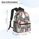 thumbnail image 2 of Disketp Llamas Mochila Ligera Clásica con Múltiples Bolsillos, Mochila Casual para Hombre y Mujer, Ideal para Escuela, Trabajo y Viajes, 2 of 6
