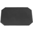 thumbnail image 2 of Dacasso Black 17 x 12 Leatherette Cut Corner Placemat, 2 of 2