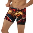 thumbnail image 3 of Lsque Chucky Pattern Men's Performance Stretch Underwear, Athletic Long Leg Briefs，Moisture-Wicking-Medium, 3 of 6