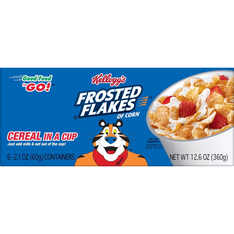 Kellogg's Frosted Flakes Original Breakfast Cereal, 8 Vitamins and