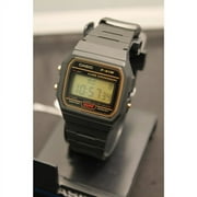 F-91WG-9 Classic Black Water Resistant Digital Watch w/ Alarm & Resin Band