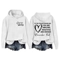 thumbnail image 2 of Dear Person Behind Me Hoodie for Women Men You Matter To The Person Behind Me Pullover Oversized Hoodies Fall Outfits Lounge Daily Cozy Boyfriend Hiking Clothes Fitness Tunic Tops Baggy Plain Hoodies, 2 of 4