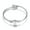 J, variant on Jewelry 26 Letters Stainless Steel Wire Bracelet Heart-shaped Bracelet