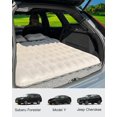 thumbnail image 4 of Canodoky SUV Air Mattress, Inflatable Car Mattress Bottle and Phone Holder Thickened Flocking & PVC Surface Car Bed with Electric Air Pump Travel Mattress for Car Camping Road Trip (Grey), 4 of 4