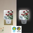 thumbnail image 5 of LED Sensor Night Light Auto On/Off Dusk to Dawn Lamp for Bedroom Hallway Red Roses on The Wall 2 Pack, 5 of 7