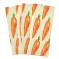 thumbnail image 2 of Orange Carrots Kitchen Towels Dishcloth Decorative Waffle Towels Multi Use Tea Towel Dish Cloths 28x18in, 2 of 7