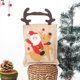 thumbnail image 3 of RV Bolsa de regalo de navidad lindo muñeco de nieve alce bordado bolsa de regalo ciervo cuerno bolsillo bolsa de dulces 28.5 * 15 cm Sincero Electrónica, 3 of 5