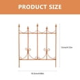 thumbnail image 2 of BRIGHTFUFU Foldable Mini Fence Iron Garden Decoration Retro Style 1Pcs, 2 of 8