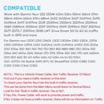 thumbnail image 1 of Adaptador de cargador de coche FOUCECLAUS para Garmin Nuvi cable de alimentación, 1 of 2