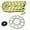 Yellow, variant on Max Motosports Black Drive Chain & Sprockets Kit for Honda Shadow 600 VT600C VLX 1989-2007