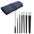 thumbnail image 4 of Juego de 7 cuchillos de pedicura de acero inoxidable para uñas encarnadas, kit profesional para pedicura de pies., 4 of 14
