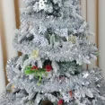 thumbnail image 4 of Christmas Decoration Tinsel Ribbon Garland Ornaments Colorful Strips Christmas Tree Hanging Pendant Home Xmas Wedding Decoration, 4 of 5