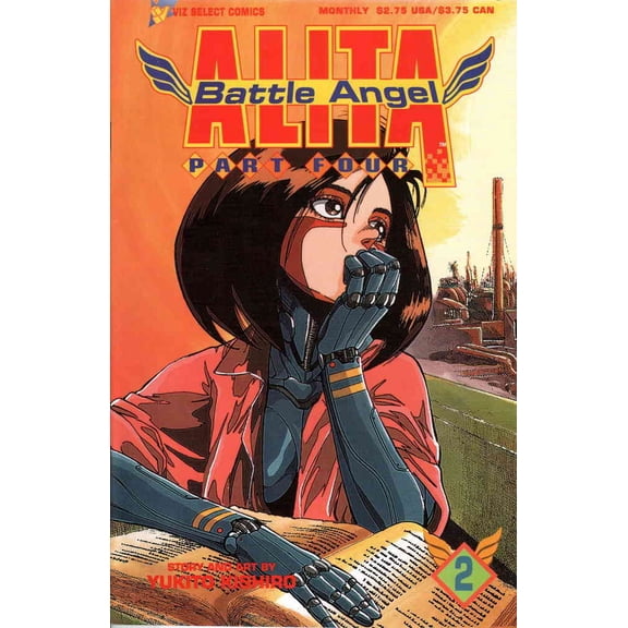 Battle Angel Alita Part 4 #2 VF ; Viz Comic Book