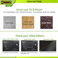 thumbnail image 5 of ProMounts Tilt / Tilting TV Wall Mount for 13" to 47" TVs up to 44lbs (FT22), 5 of 9