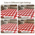thumbnail image 7 of ODIKA 4'x6' Washable Area Rug Red White Buffalo Plaid Design Festive Gingham Checkered Christmas for Bedroom, Reading Nook, Pet Friendly & Non-Shedding, 7 of 7