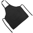 thumbnail image 1 of BRIGHTFUFU Delantal Negro Impermeable Con Ajuste En Y Bolsillos Para Cocina, 1 of 8