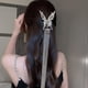 thumbnail image 1 of Abrazadera De Captura De Pelo Con Borla, Accesorio Para El Cabello Nupcial Con Clip De Garra De Borla Larga Para Peinar El Cabello Para Mujeres, 1 of 7
