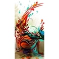 thumbnail image 3 of Abbas, Helen 14x24 Black Modern Framed Museum Art Print Titled - Aquamarine VII, 3 of 5