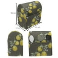 thumbnail image 4 of Floral Stand Mixer Cover, Lemon Branches with Petals Growth Essence Nature Themed Print, Kitchen Appliance Organizer Bag Cover with Pockets, 5 Quarts, Olive Green Yellow, by Ambesonne, 4 of 4