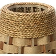 thumbnail image 3 of Hosley 24 Inch High Brown Wood and Grass Floor Vase, 3 of 6