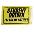 thumbnail image 2 of Student Driver Please Be Patient Flag 12x18 Inches - Perfect for UTV ATV SxS Boats - Attach to Whip Lights or Flag Poles - Double Sided - Ulti Offroad, 2 of 4