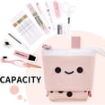 thumbnail image 5 of Cute Pencil Case Standing Pen Holder Telescopic Makeup Pouch Pop Up Cosmetics Bag, 5 of 5