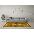thumbnail image 3 of Ahgly Company Indoor Rectangle Persian Yellow Traditional Area Rugs, 5' x 8', 3 of 4