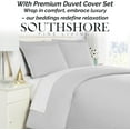 thumbnail image 6 of Neutral Solid Color 3-Piece Duvet Cover Set by Southshore Fine Linens, 6 of 9