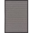 thumbnail image 3 of Unique Loom Outdoor Border Collection Area Rug - Checkered (7' 1" x 10' Rectangle Gray/Black), 3 of 7