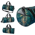 thumbnail image 3 of Hippocampus Durable Duffle Bag: 17.7" Sports Bag with Interior Zipper Pocket for Travel, Weekends, Gym, 3 of 6