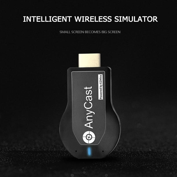 Anycast M2 Plus TV Stick WiFi Display Dongle receptor compatible con HDMI para iOS Android Ndcxsfigh Para estrenar