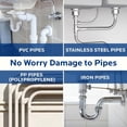 thumbnail image 6 of Sink and Drain Cleaner  Kit: -Acting Clogged Pipe Opener for Kitchen Bathroom Pipes and Floor Drains - Drain Clog Remover for Routine  Plumbing Maintenance (4 pack), 6 of 6
