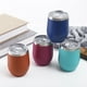 thumbnail image 3 of Matsuzay Taza térmica al vacío, soporte para beber de estilo Simple, 350ml, acero inoxidable, agua, leche, café, tazas aisladas, contenedores para Cocina y Comedor Blanco Matsuzay HA073689-02B, 3 of 6