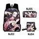 thumbnail image 5 of Mochila Dem@@2on Slayer, juego de 3 piezas: mochila para portátil con estuche para lápices y bolsa para el almuerzo., 5 of 5
