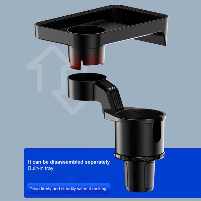 Portavasos para automóvil - Portavasos para bebidas con bandeja desmontable para bebidas y alimentos (L) Ehuebsd http://w.neototem.com/image/730125.01/normal/730125.01-3.jpg