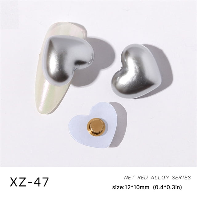 Xihbxyly Clearance Rotating Mermaid Color Highlight Pearl Baroque Nail Jewelry Nail Transfer On-Trend Low Spend