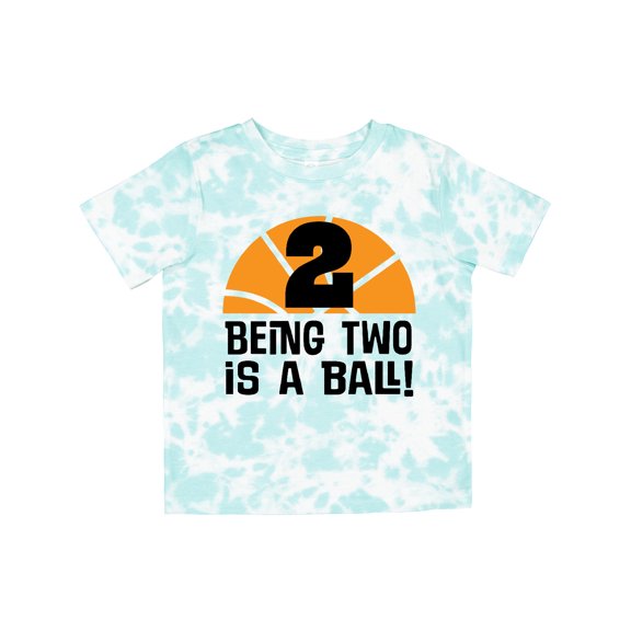 Inktastic 2nd Birthday Basketball Sports Boys Boys or Girls Toddler T-Shirt