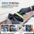 thumbnail image 3 of Ruanlalo Winter Faucet Cover Outdoor Faucet Freeze Protection Cover Adjustable Waterproof Insulated Spigot Cover with Reflective Stripe for Garden Yard Hose Bib, 3 of 7
