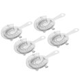 thumbnail image 2 of 5 uds 304 filtro de hielo de acero inoxidable colador cóctel barman herramientas accesorios de barra, 2 of 8