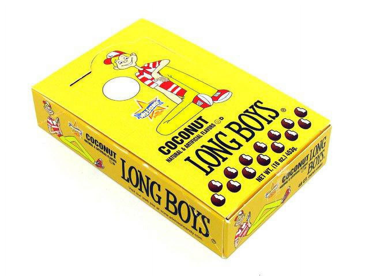 Long Boys® Coconut Fun Size Caramels (48 count box) – Atkinson Candy Co.